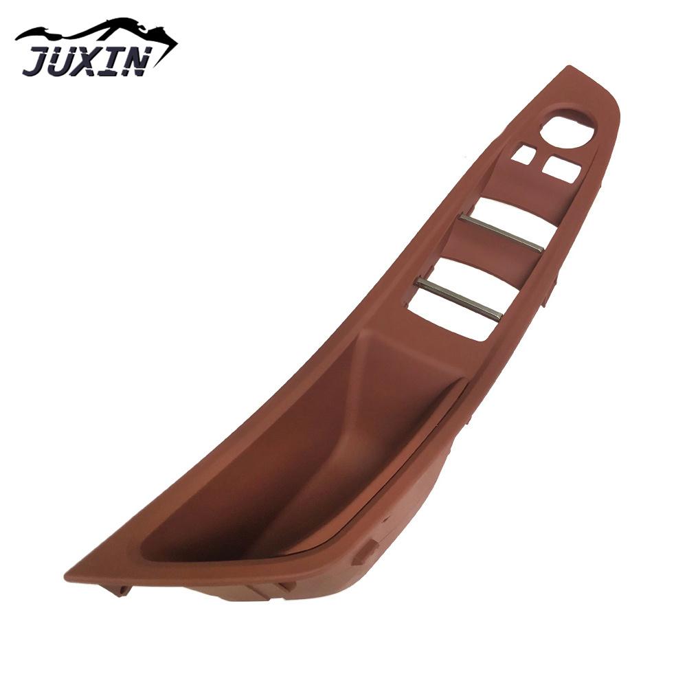 LHD Front Left Inner Door Panel Handle Pull Trim Window Switch Panel Fit For BMW F10 F11 520i 528i