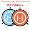 Portable Foldable Drone Landing Pad - 75cm/55cm, Outdoor Grass Coordinate Apron