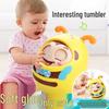 Large Blinking Cartoon Baby Tumbler Toy for 6-12 Months - Early Education Puzzle