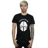 Star Wars Mens The Mandalorian Helmet T-Shirt