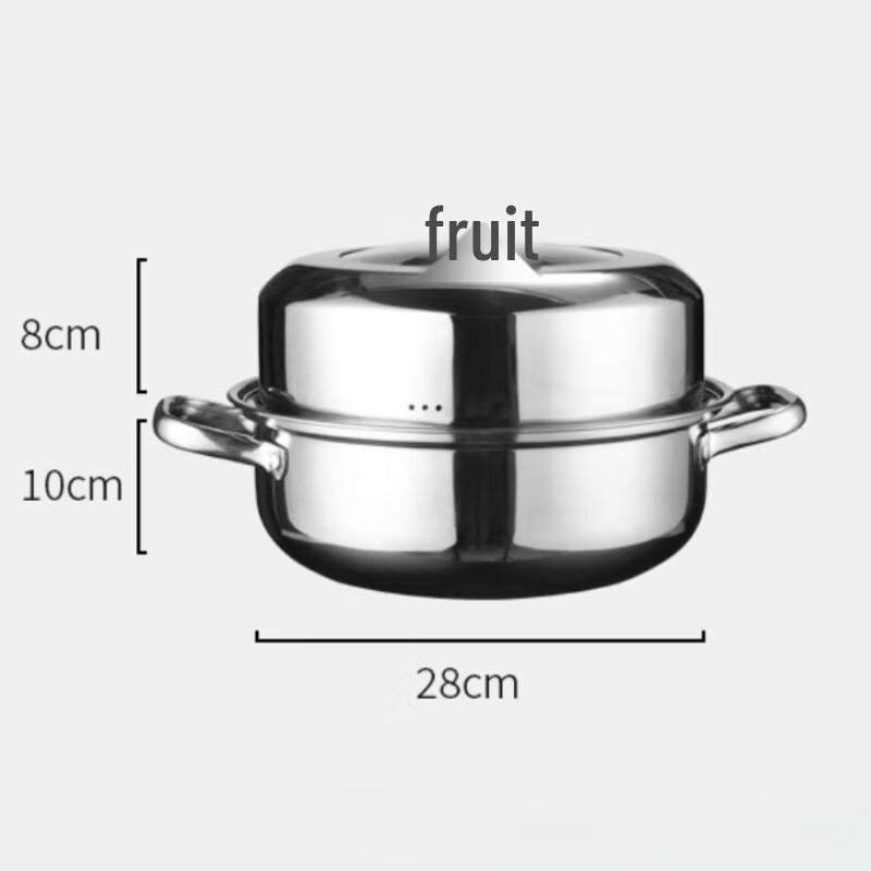 Suler 304 Stainless Steel Multi-functional Steamer Pot