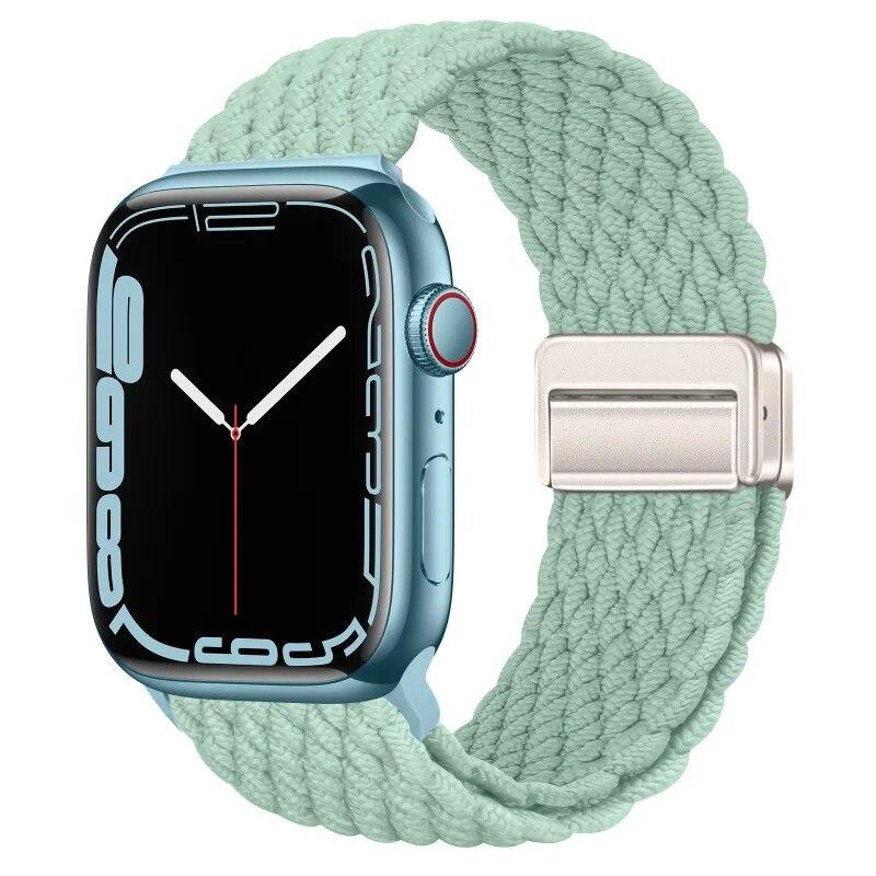 Нейлоновый ремешок для Apple Watch 44 мм, 45 мм, 49 мм, 42 мм, 38 мм, 40 мм, 41 мм, ремешок для часов, браслет для iWatch Series Ultra 9, 8, 7, 6, 5, 4 SE, 3 ремешка