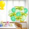 1 Set Lovely Watermelon/Strawberry/Orange/Pineapple Fruit Balloons Set DIY Party Scene Layout Aluminum Film Balloon Kids Inflatable Toy Fruit