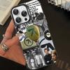 Чехол для телефона A-Aphex T-Twin для iPhone 17 16 15 14 13 Pro Max Plus Матовый цветная задняя крышка