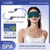 Lutein Steam Eye Mask for Soothing Eye Fatigue – Heated Sleep Mask for Men, Women, and Students
