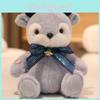 Cute Bow Decoration Deer And Bear Plush Toy Doll For Kids And Gift Giving