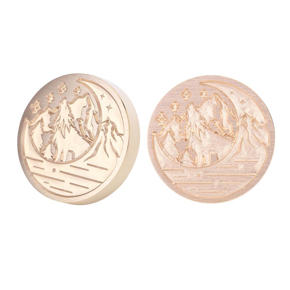 25 мм круглая ретро печать сургучная печать голова павлина бабочка запечатывающие штампы для свадебных приглашений украшения визитная карточка