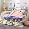 Fashion EVA Queen Thin Blanket Beauty Art Pattern 3D Printing Blanket Flannel Portable Home Travel Office Blanket