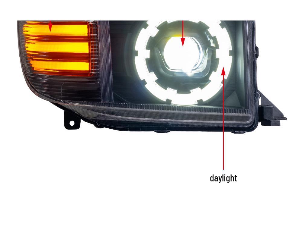 Светодиодные фары проекторного типа для Land Cruiser LC70/LC76/LC78/LC79/FJ75
