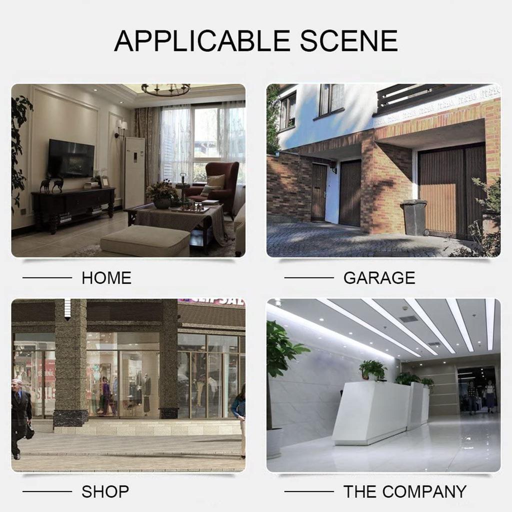 Датчик двери и окна, детектор домашней безопасности, магнитный датчик, противоугонная сигнализация для двери и окна, крепление на поверхности, сильная маскировка