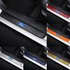 qmzhr10 4pcs Car Door Sill Scuff Plate Stickers Center Cover For Ford Focus 2 3 Mondeo Fiesta Fusion Ghia Ecosport Ranger Mondeo Mustang
