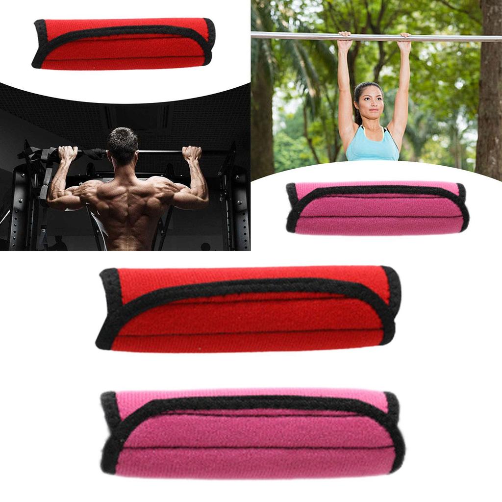 Barbell Grip, Non Slip Washable 3mm Thick Horizontal Bar Cover for Exercise Equipment Dumbbell Doorway Chin up Bar Gym