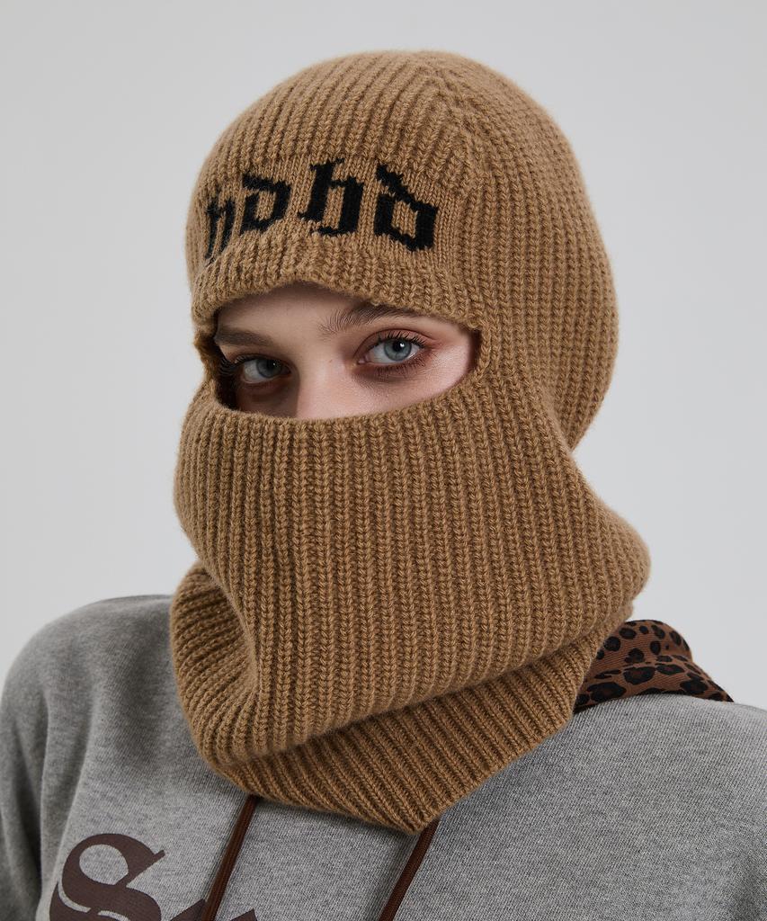 HOODHOOD Hdhd Вязаная Балаклава Бежевая