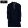 Navy 18AW Wool 100% Single 2B Chesterfield Coat Coat 40 NavyUsed