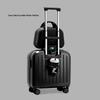 18-дюймовый сверхлегкий женский многофункциональный чемодан для ручной клади - Прочный, Надежный, Бесшумная дорожная тележка