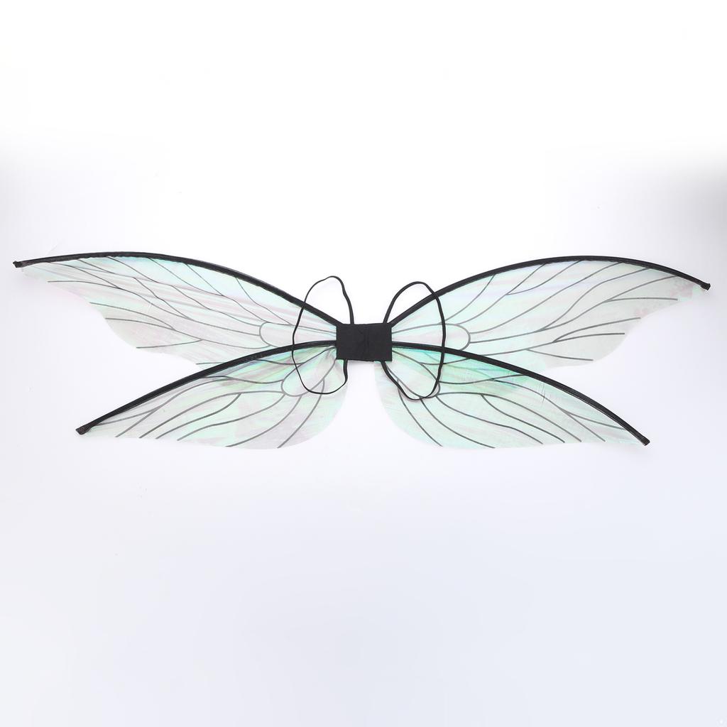 Женщины Девушки Цикада Крылья Стрекоза Эльф Крылья Фея Хэллоуин Косплей Костюм Праздничная Вечеринка Маскарад Реквизит Одеваются