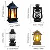 Flameless Mini Square Night Lights Creative Outdoor Hanging Small Lanterns  Wedding Decor