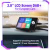 2.8-inch Color LCD DAB/DAB+ Radio Receiver Bluetooth-compatible MP3 Player FM Car Digital Signal Broadcasting For European Cars