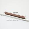1PC Door Handle Natural Cabinet Pulls Dresser Cupboard Handles Wardrobe Closet Handle Furniture Wooden Kitchen