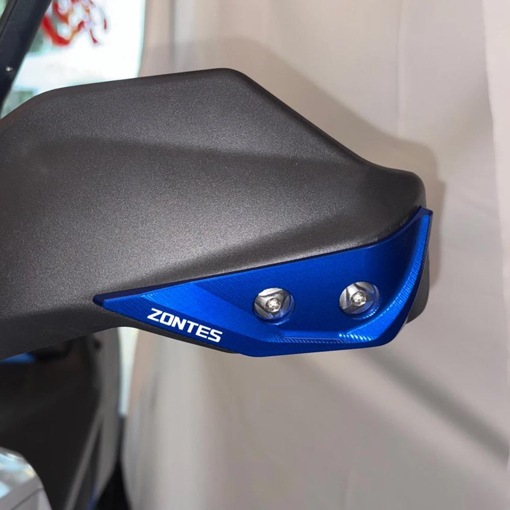 НОВЫЙ Для ZONTES 368G 368 G ZT368G 2024 2025 2026 Алюминиевый ЧПУ Защитные Декоративные Накладки на Руль Мотоцикла Защита Руля H4O2