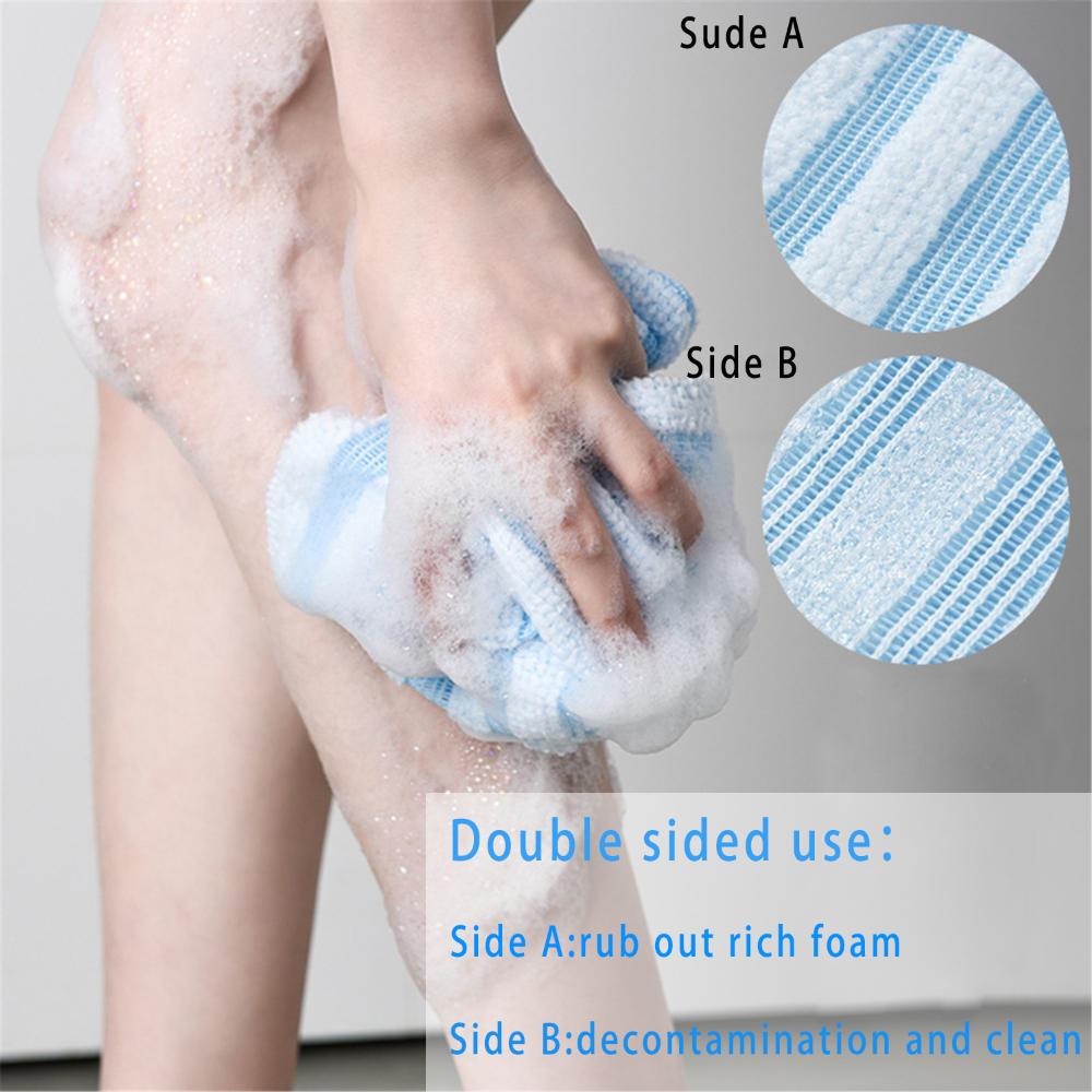 Массажное чистящее средство для тела скребок для душа мочалка отшелушивающее банное полотенце скребок для спины