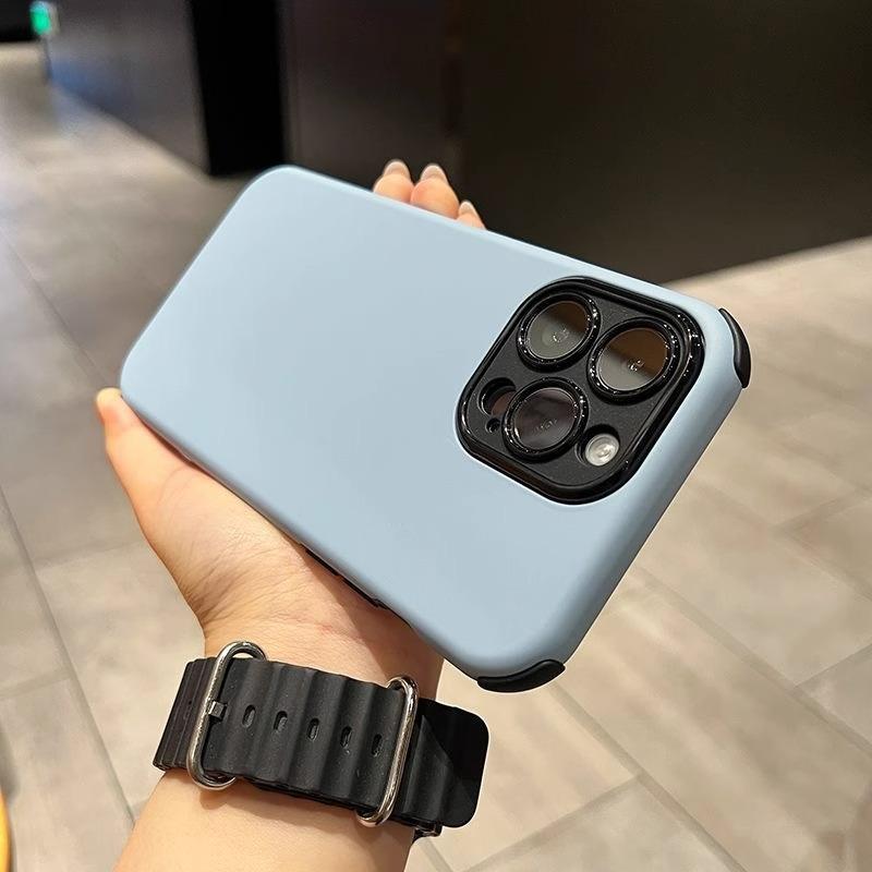 Подходит для чехла для мобильного телефона Apple 15, градиентный, противоударный по четырем углам, для iPhone 14 Pro Max, два в одном, 13, чехол с полной защитой