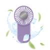 VERILADY Ручной Охлаждающий Ручной Портативный Оснащенный Охлаждением 3 Уровня Воздушного Охлаждения Длительный Легкий Маленький Мини Тепловой Удар Фиолетовый Вентилятор, Вентилятор, Вентилятор, Охладитель,