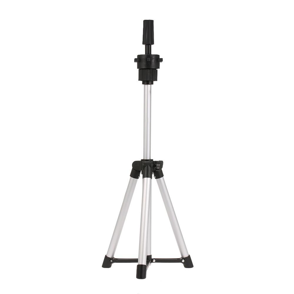Sturdy Wig Stand Tripod Aluminum Alloy Hair Dressing Stand Wig Tripod Stand For Hair Salon