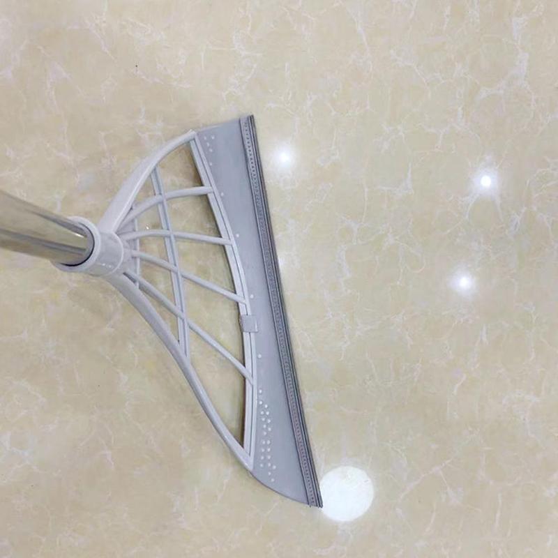 Многофункциональная щетка для пола в ванной комнате, волшебная метла, подметальная машина для ворса, скребок для чистки, подметальная машина