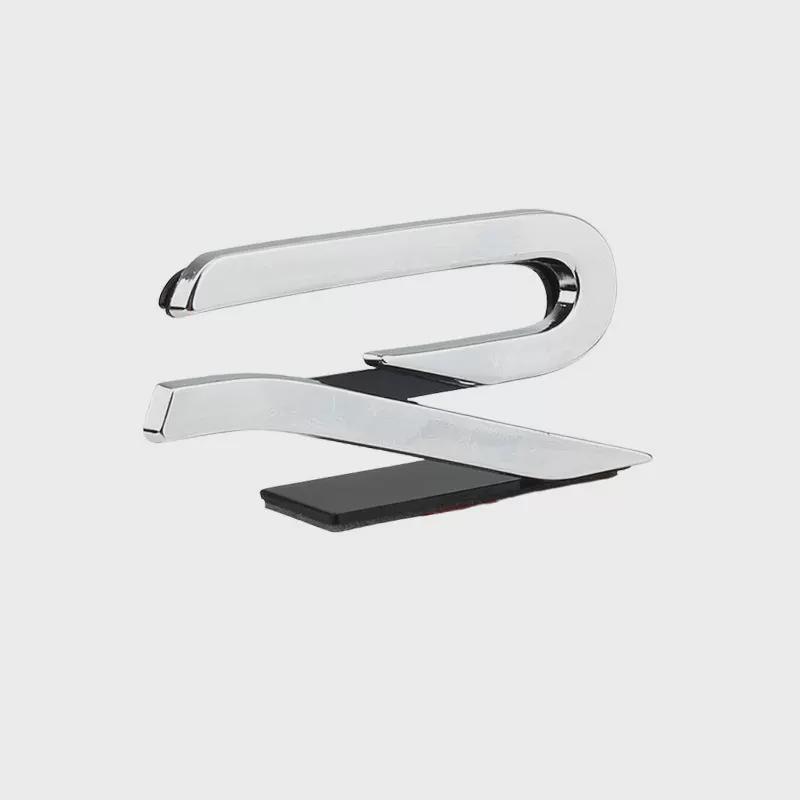 Автомобильная передняя решетка R логотип задний багажник наклейка эмблема значок наклейки для G/olf 5 6 7 8 R LINE B/eetle Pas/sat Ti/guan Je/tta