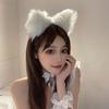 Furry Cat Ear Headband: Cute Fox-Inspired Headdress for Girls - Japanese & Korean Cosplay Accessory