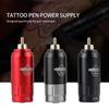 1200mAh Wireless Rocket Tattoo Power Supply RCA Connector For Tattoo Rotary Machine Pen Voltage Display Type-C