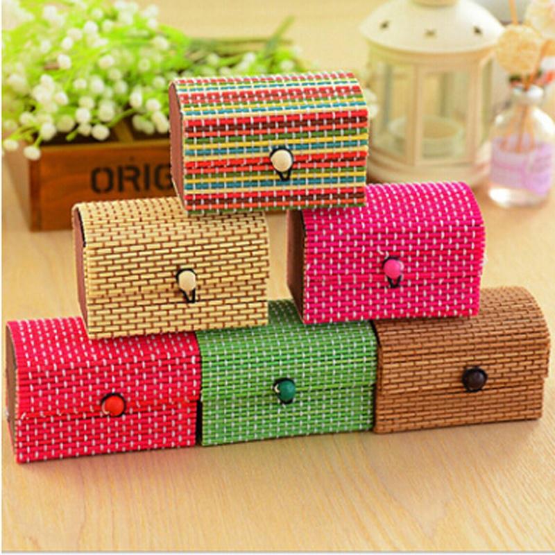 Бамбукавая шкатулка для драгоценности