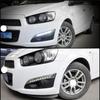 Светодиодные дневные ходовые огни и противотуманные фары для Chevrolet Aveo 2011-2015