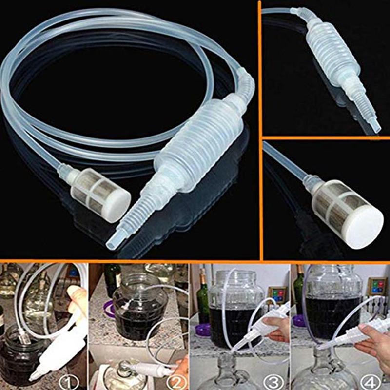 2M Home Brewing Siphon Hose Wine Beer Making Tool Brewing Lastic Beer Chiller