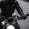 Bike Motorcycle Phone Mount With Aluminum Alloy Mounting Base, [1S Lock & Release] [Camera Friendly] Bicycle Handlebar Cell Phone Holder For Scooter