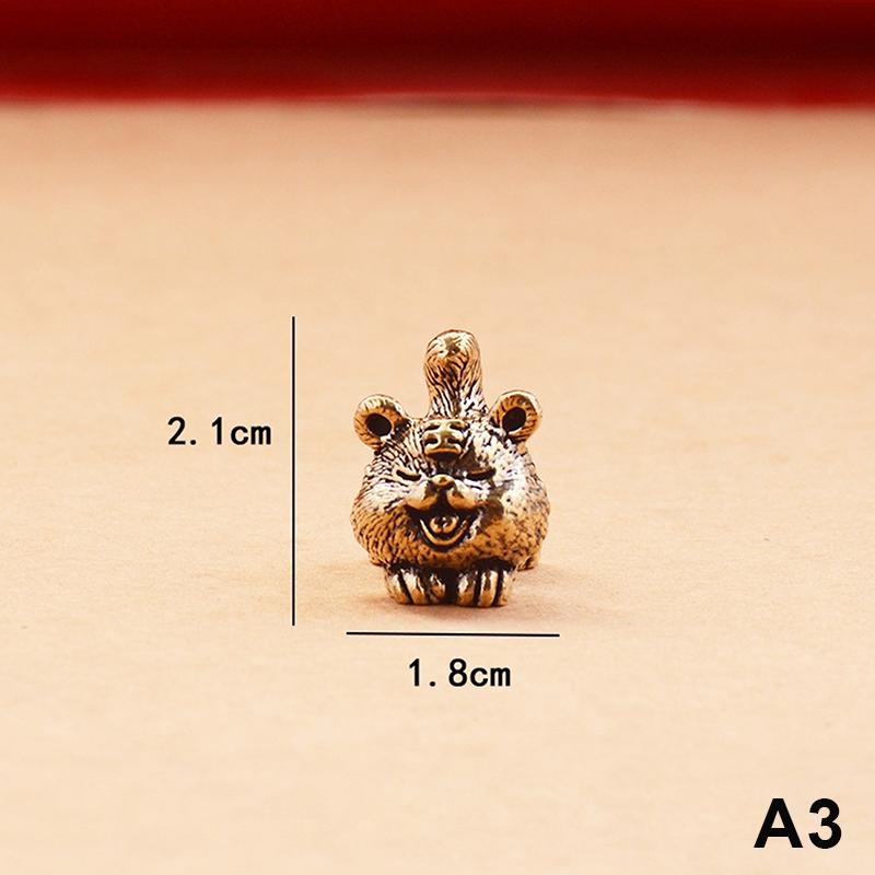 Brass Zodiac Figurines Zodiac Horse Desk Ornament Animals Statue Collectible Car Interior Desk & Home Decor Perfect Gift