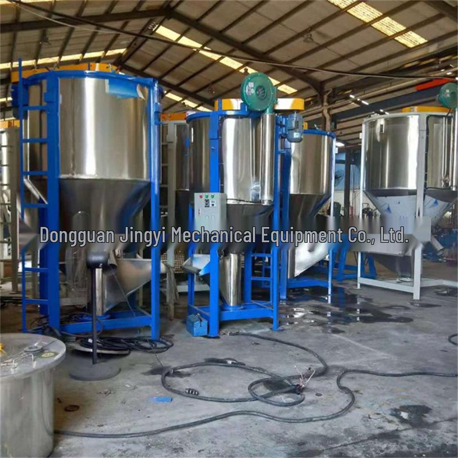 Fujian Stainless Steel Granule & Powder Heating Mixer | Liaoning Large Vertical Homogenizing Tank