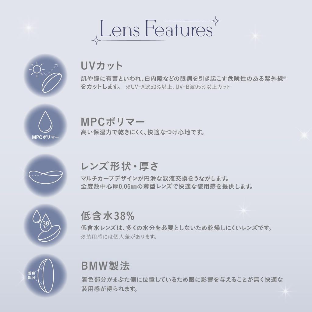 Цветные контактные линзы Charme Produced Mimi Charme 1DAY Dolly Drop [Mimi Official] [Линзы Nanako] (10 линз) [0.00]