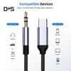 Type-C To 3.5mm AUX Headphone Jack Audio Connector Cable Cord for Phone Tablet