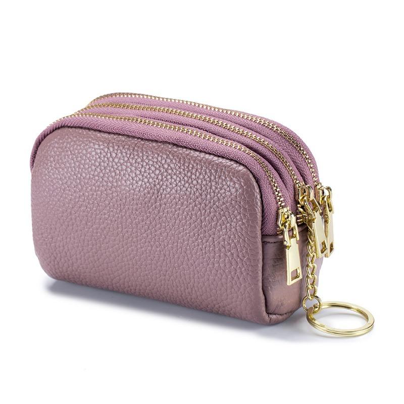 Mini Purse Cute Women's Multi-functional Leather Coin Bag Purse Key Chain