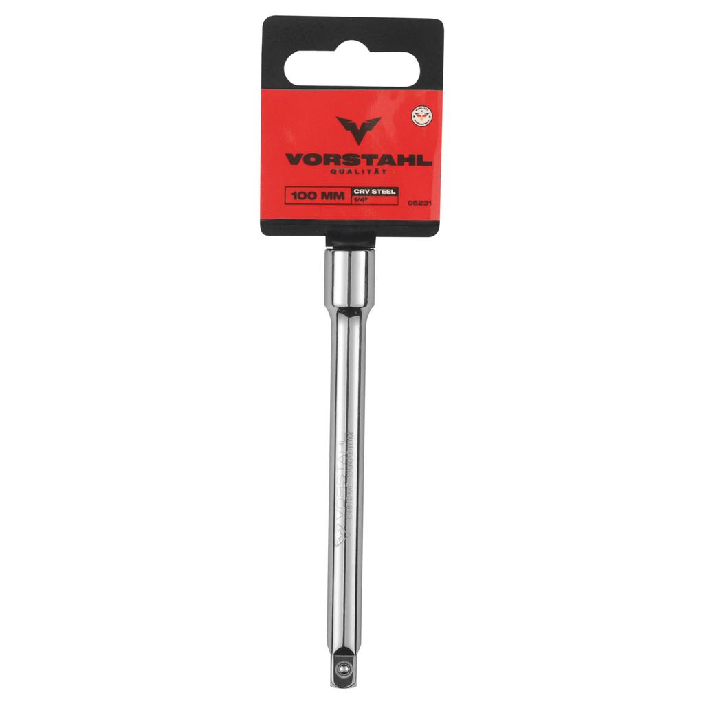 Socket extension 1/4” CrV STEEL QUALITAT 150mm Vorstahl
