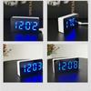 Multifunctional USB Display Time Digital Alarm Clock LED Display Mirror Clock Snooze