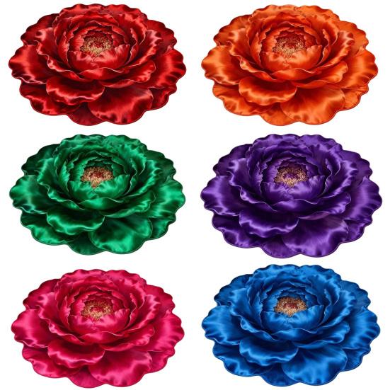 3D Цветочный Ковер Иллюзия Цветочный Узор Бархатный Ковер Нескользящий Плюшевый Коврик для Гостиной Спальни Детской Прихожей