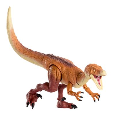 Mattel Мир юрского периода Коллекция Хэммонда Орнитолест Фигурка динозавра для 19 см Возраст 8+ и JKM91 Дети, Игрушка, Прибл.. Длина, Вверх, Коричневый,