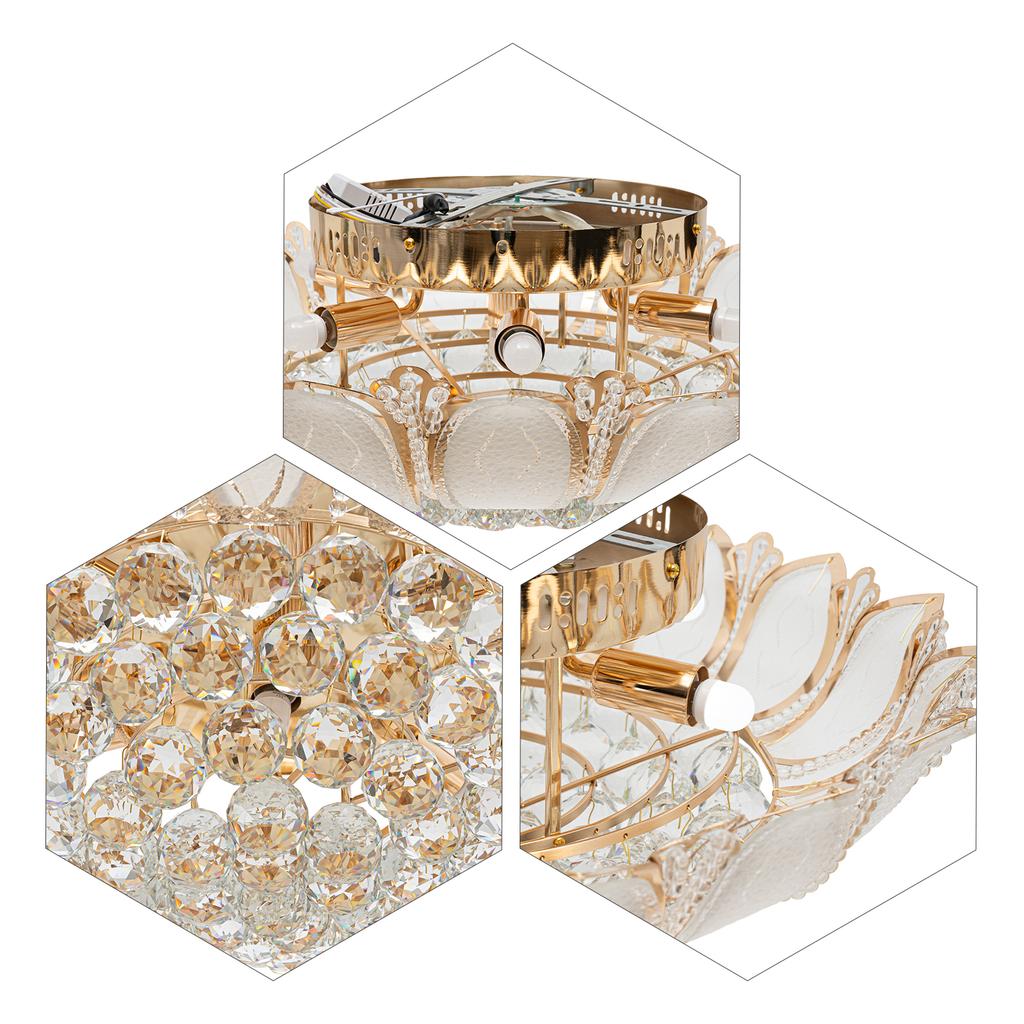 Современный хрусталь Лотос, 7-рожковая подвесная люстра, потолочная люстра с пультом, светодиодная потолочная лампа, хрусталь K9 для гостиной