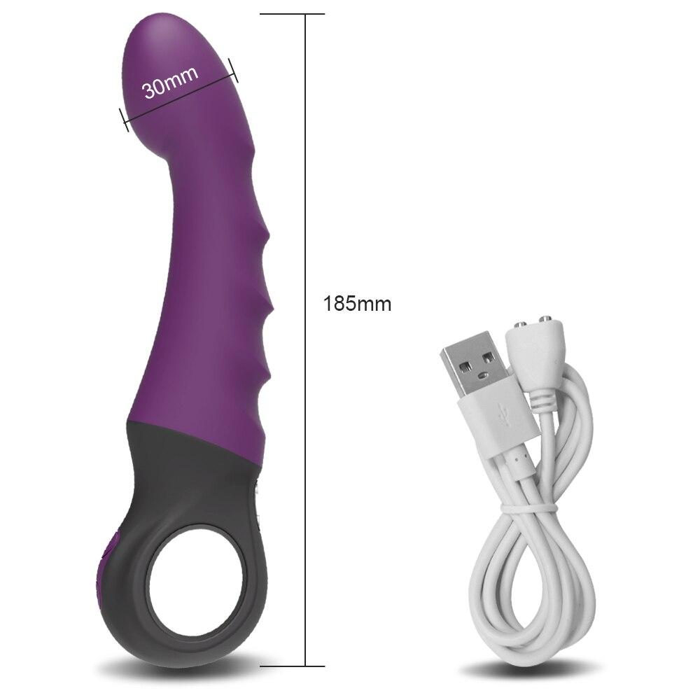 Dildo Multi Speed G Spot Vagina Vibrator Clitoris Butt Plug Anal Erotic Goods Products Sex Toys for Woman Adults Female