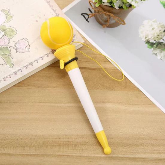 Креативная шариковая ручка для баскетбола, футбола, тенниса, волейбола, форма декомпрессии, отказов, всплывающее окно, нейтральная ручка, студенческие канцелярские принадлежности