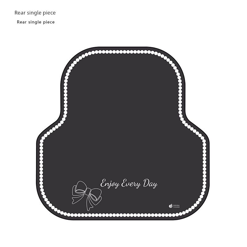 and Universal Car Floor Mat, Non-Slip, Easy to Clean, Single-Piece Absorbent Floor Mat for the Driver's Seat, Special Foot Mat for the Car Interior
