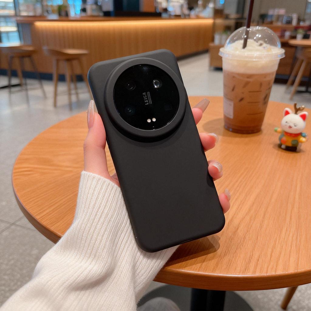 Чехол для Xiaomi 17 Ultra 5G Матовый ТПУ Мягкий Жидкий Силикон Защита от падения Чехол для телефона Для Xiaomi Mi 17 Ultra Корпус Бампер